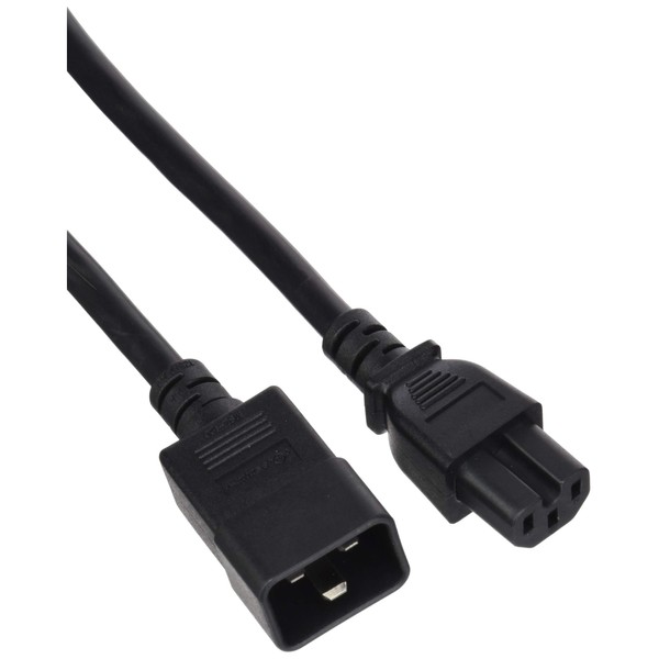 Monoprice 3-Prong Power Cord - 10 Feet - Black |