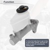 RATCHROLL Brake Master Cylinder for Toyota Corolla 1992-2002 Durable Hydraulic