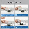 Bathroom Faucet Knobs Replacement, Bathtub Faucet Handles 1 Pair Hot