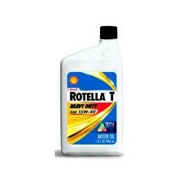 Shell Motor Oil Rotella Heavy Duty Sae 15w-40 Qt.