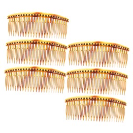 Beavorty 6pcs Sturdy Materials Hair Combs for Girls Women Headpiece Side Combs for Women Hair Clip for Diy Hairstyles