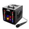 SingCube Rechargeable Bluetooth Karaoke Machine Lights and Two Microphone, 5W