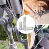 TA-VIGOR 10pcs 6 x 25mm Clevis Pins Single Hole, Zinc-Plated
