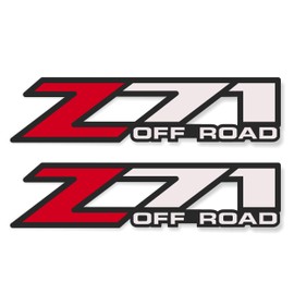GOLD HOOK Z71 Off Road Decals Stickers fit Chevy Silverado - F (2001-2006) Bed Side 1500 2500 HD Premium Series (Metallic Finish)