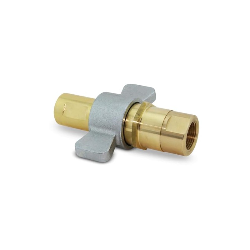 3/4" NPT Wet-Line Wing Nut Heavy Duty Hydraulic Quick Disconnect