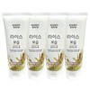 Happy Bath Rice Moisturizing Cleansing Foam 200ml x 4 /
