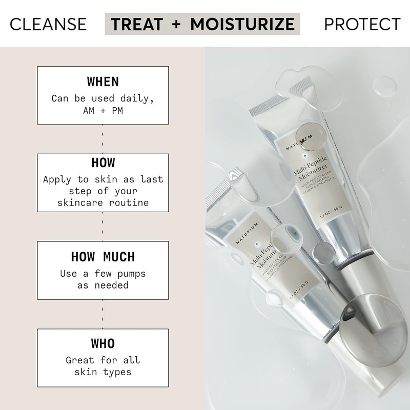 Naturium Multi-Peptide Eye Cream, Smoothing Skincare, with Squalane & Hyaluronic