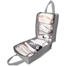 Shoe Bag for Travel, Portable Shoe Organizer, Storage Bag, Shoe Tote Bag for Women and Men Grey