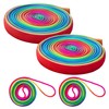 Pack of 2 Sporty Elastic Rubber Rope with 1 Piece