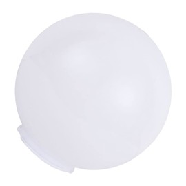 Lurrose Acrylic Globe Lamp Shade White Lamp Post Globe Lampshade Lamp Cover Replacement for Chandelier Ceiling Pendant Light Outdoor Lighting Fixture 15CM/ 9. 5CM