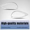 Pair Set Chrome Headlight Bezel Trim Cover Driver + Passenger