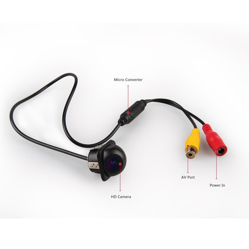 Car Rover® Universal Car Reversing Backup Camera Parking Assiatance Waterproof