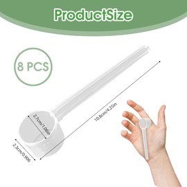 Xumann 8PCS Protein Scoop, 5 Gram Scoop, Washing Powder Scoop Measure, Coffee Dosing Spoons Dishwasher Safe Reusable