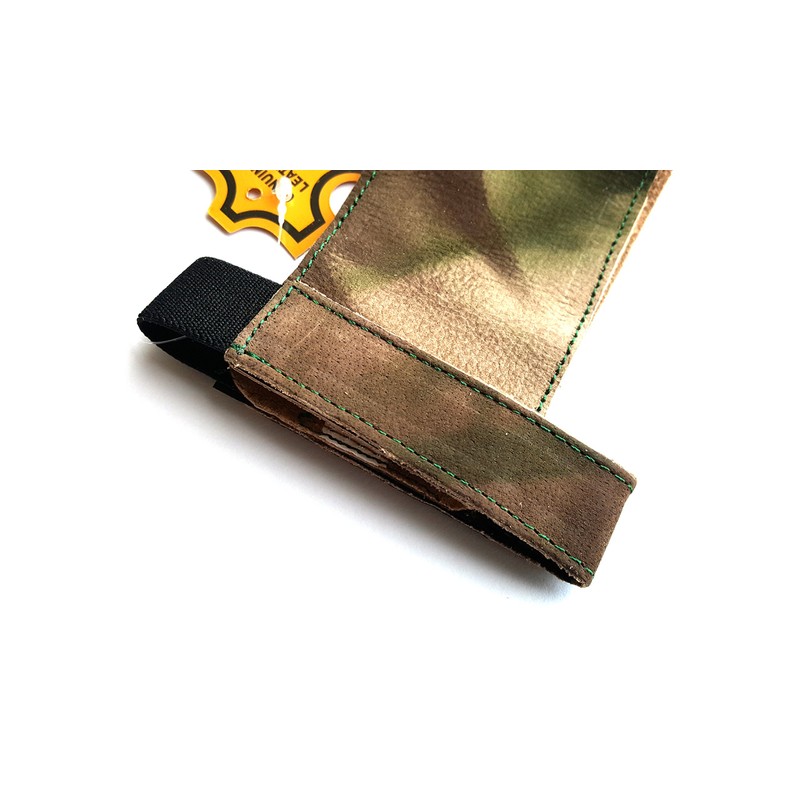 starlingukpkltd Genuine Leather Traditional Archery Gloves Full Tip Shooting Gloves.