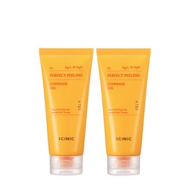 Scynic 1+1 Perfect Peeling Gommage Gel Gentle Exfoliating Scrub Peel-Off Pore Care, 2 Pieces, 240ml / 1+1 퍼펙트 필링 고마쥬 젤 저자극 각질제거 스크럽 필오프 모공케어, 2개, 240ml