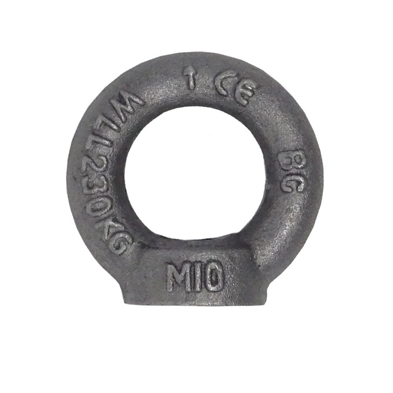 Ring Nuts M10 DIN 582 C15E Pack of 3 Eyelet