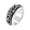 Treasure Bay Men's Silver Ring | 925 Sterling Silver 9MM