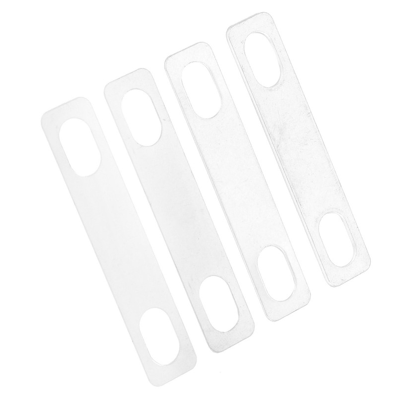 4Pcs Guitar Neck Shim Brass Material Heightening Gasket Set Musical