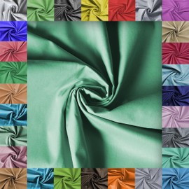 Virginia Tex Fabric, Sold by the Metre, Cotton Fabric 100%, Large Width 240 cm, Cotton Fabric 100% Oeko Tex Standard 100 Plain Colours for Sewing (Pistachio Green 00, 200 cm)