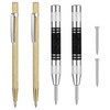 2 Automatic Metal Centre Punch & 2 Scribing Needles Metal