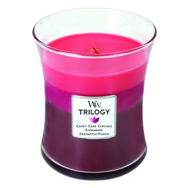 WoodWick Pumpkin Gourmand Trilogy 10 oz Scented Jar Candles - 3 in One
