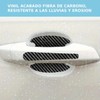 Protector Manija Vinil Fibra Carbono Auto Universal 8pzs
