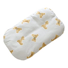 HashkuDe Mayu Double Gauze Cushion, Made in Japan, Washable, Cuddle Comforter, Back Switch, Sleeping Cushion, Newborn, Baby, Baby Comforter, Baby Showing Gift (Gray)