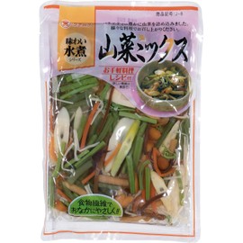 Tachibana Foods Mixed Wild Plants, Boiled in Water, 5.3 oz (150 g)