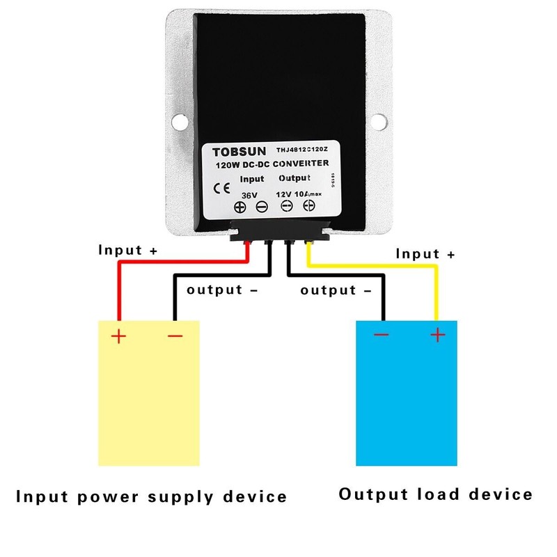 DC Golf Cart Converter DC 36V to DC 12V 10A