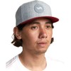 RVCA Mens Sport Va Patch Snapback - Heather Grey |