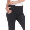 Rekucci Women's Desk to Dinner Pull On Stretch Bootcut Trouser