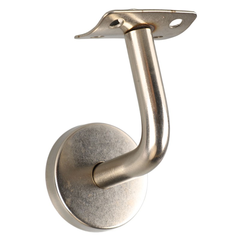 5Pcs Wall Handrail Bracket Practical Robust Wall Mounted Stainless Steel