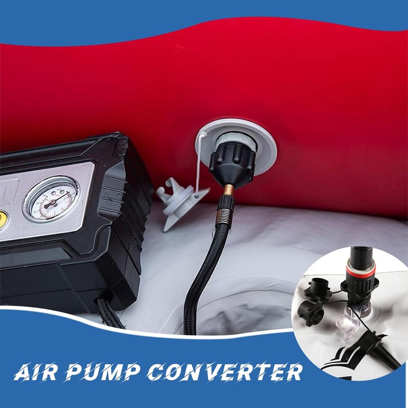 Inflatable/SUP and Kite/Boston Valve Pump Adapter - For Conventional Air
