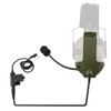 TSVISIONCORE Microphone & PTT for Walkerrazor Noise Cancelling Headphone Airsoft