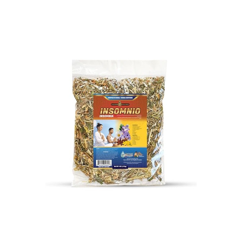 Compuesto Herbal Insomnio 4 onzas Tea Te 4 Oz