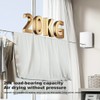 Space-Saving Indoor Retractable Clothesline with No Drilling Installation - Chic