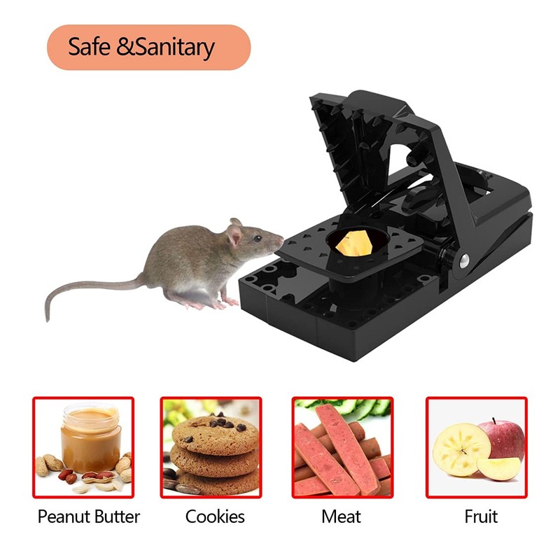 Viper Mouse Traps Lightning Fast Snap Trap, Premium Disposable or