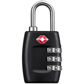 JacobsParts TSA Approved Luggage Lock, 3-Digit Travel Padlock for Suitcase, Bags, Backpacks, Lockers