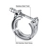 EVIL ENERGY V Band Clamp for Flange Kit Stainless Steel