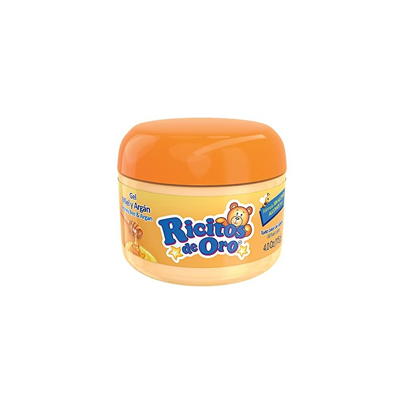 Ricitos de Oro Gel Miel y Argán, 115 Gram