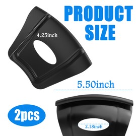 Junecarp 2PCS Rim Protector for Car Wheels,Non-Slip Wheel Rim Protector with Double Rib & Finger Hole Design,Professional Motorcycles Tire Rims Protectors for Tire Replacement and Repair