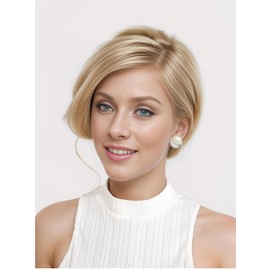 Stainless Steel Half Ball Round Dome Stud High Polished Earring for Women 16mm / 20mm / 24mm (16, Stainless Steel - Dome)