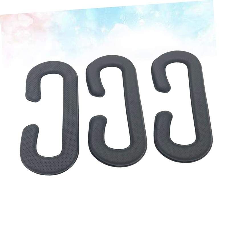 OSALADI 3pcs Pu Cushion Cover for Vr Headset Sponge Replacement