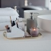 Spirella 10.19344 Mero Soap Dispenser Bathroom Accessory Ceramic, Taupe, 16