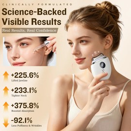 Electric Gua Sha Facial Massager, Beauty Device with Heat & Vibration for Facial Sculpting,&Lifting, Portable Relax Care Gift for Home and Travel