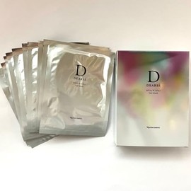 Naris Diase White W Effect Gel Mask, 0.9 fl oz (25 ml) x 10 Sheets