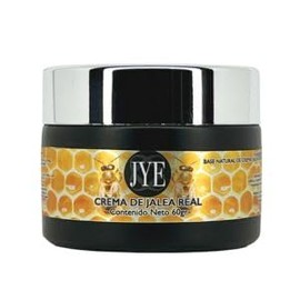JYE Crema de Jalea Real natural. Crema de miel altamente hidratante para todo tipo de piel. Antienvejecimiento, Antiarrugas, Antiedad