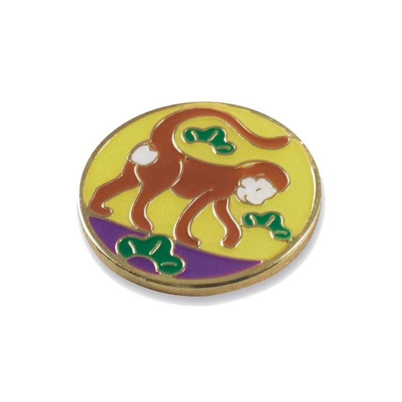 hatachi (Bh6011-j) Eto Marker G Golf Goods (bh6011-j) Monkey Stock