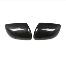 Beautost Fit For Honda New Pilot 2025 Rear View Mirror Side Molding Cover Trims (Carbon Fiber Black)