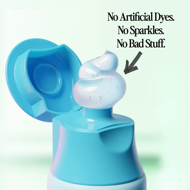 Kids Toothpaste – Fluoride-Free, Remineralizing with Nano Hydroxyapatite, Natural Bubblegum